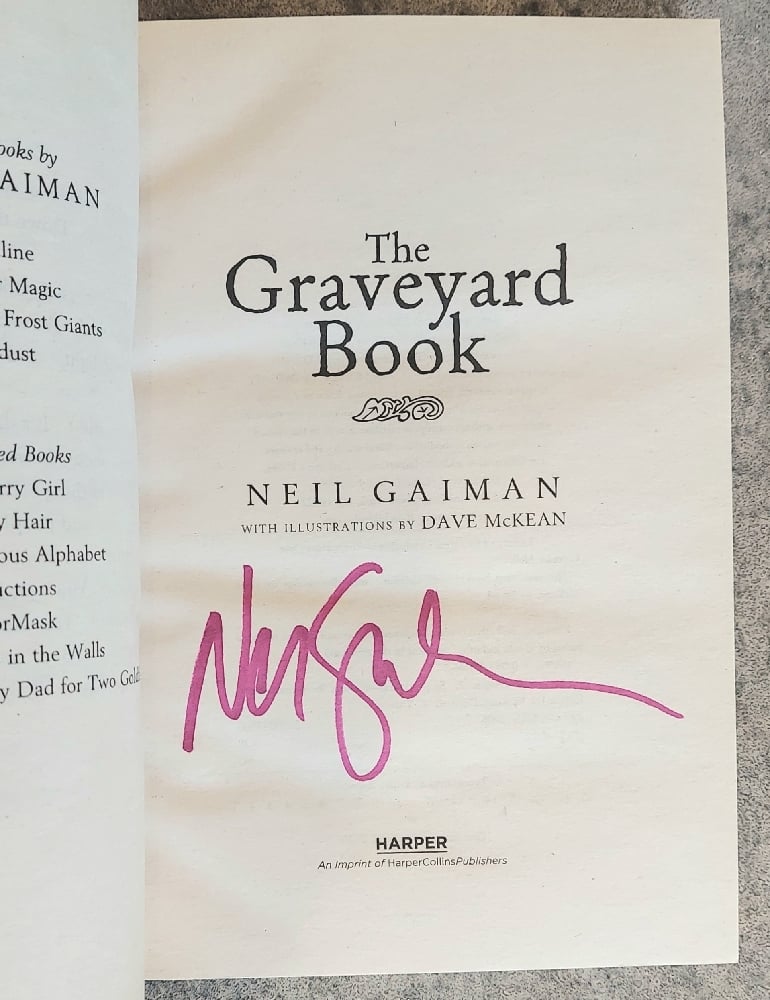 The Graveyard Book, by Neil Gaiman