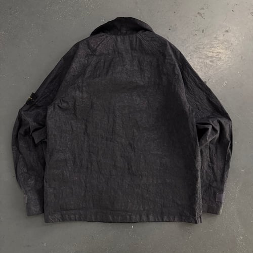 Image of SS 2008 Stone Island Spalmatura Paper Jacket, size large 