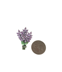 Image 2 of Purple Bouquet Pin