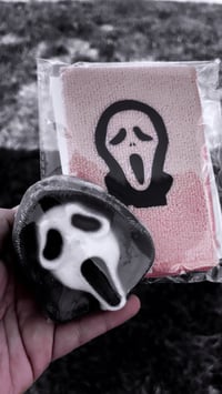 Image 1 of Ghostface Hand Painted Bath Bomb