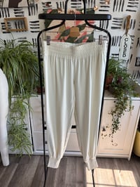 Image 1 of Cream joggers 
