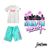 Miami Vice “93’ in Rome” Summer Short Set