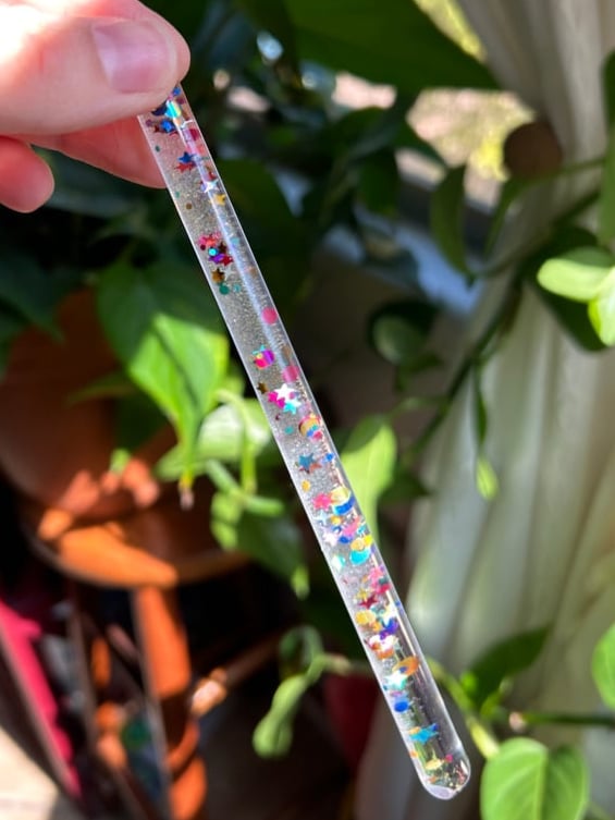 Image of Mini Frosty Clear Wand