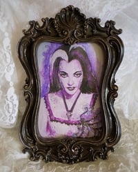 'Lily Munster' Framed Print