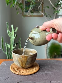 Image 5 of Celadon Kyusu with iron-washed finial - 190ml