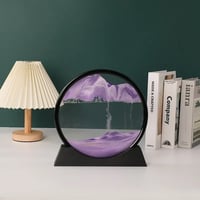 Image 5 of Sandscape Kinetic Sand Art Frame Quicksand 3D Dynamic Liquid Hourglass Moving Sand Painting Flowing 