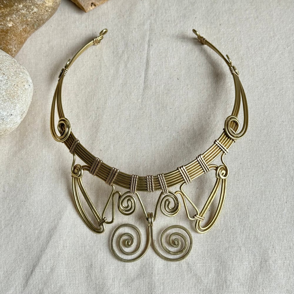 Image of Brass choker 