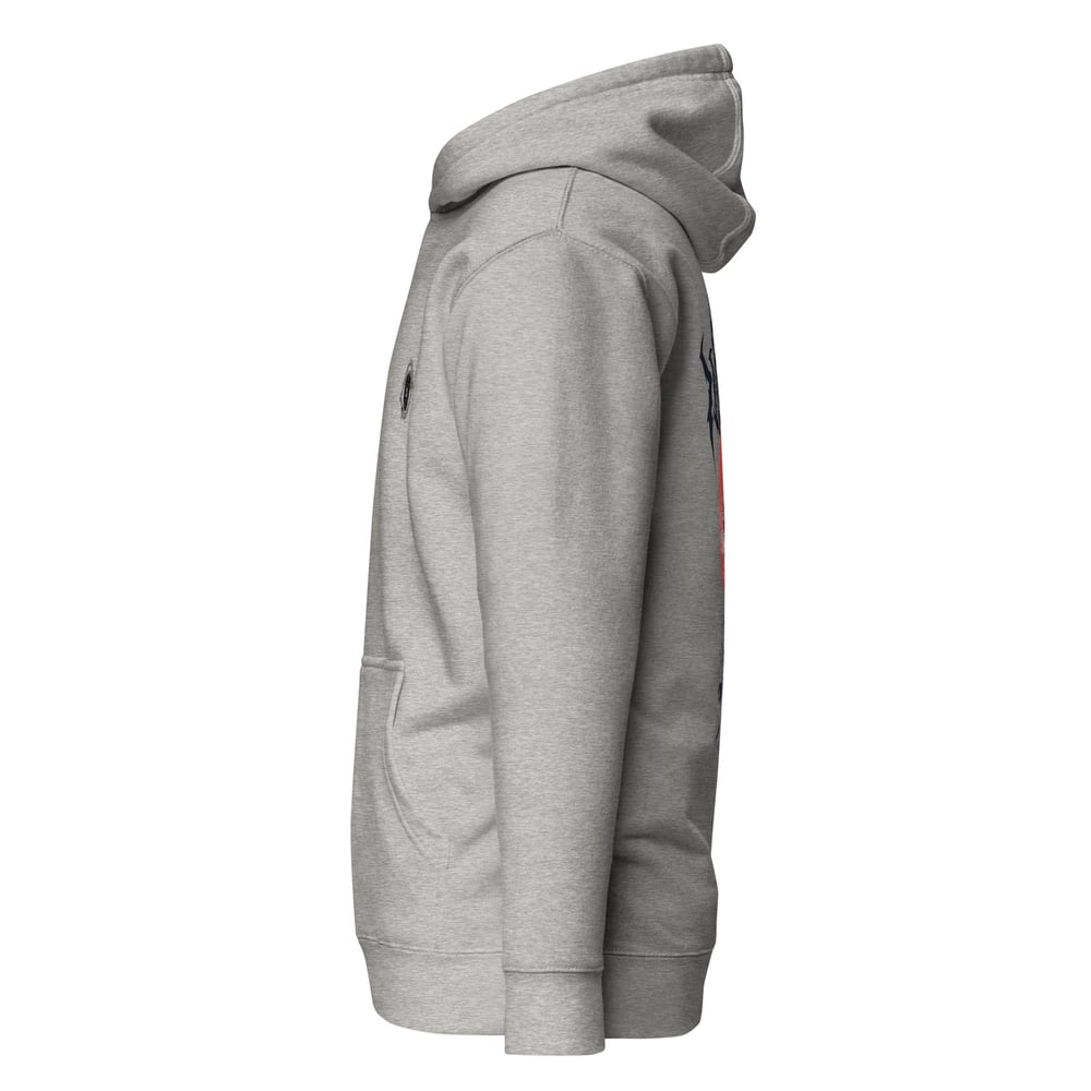 Demon Hoodie White/Grey