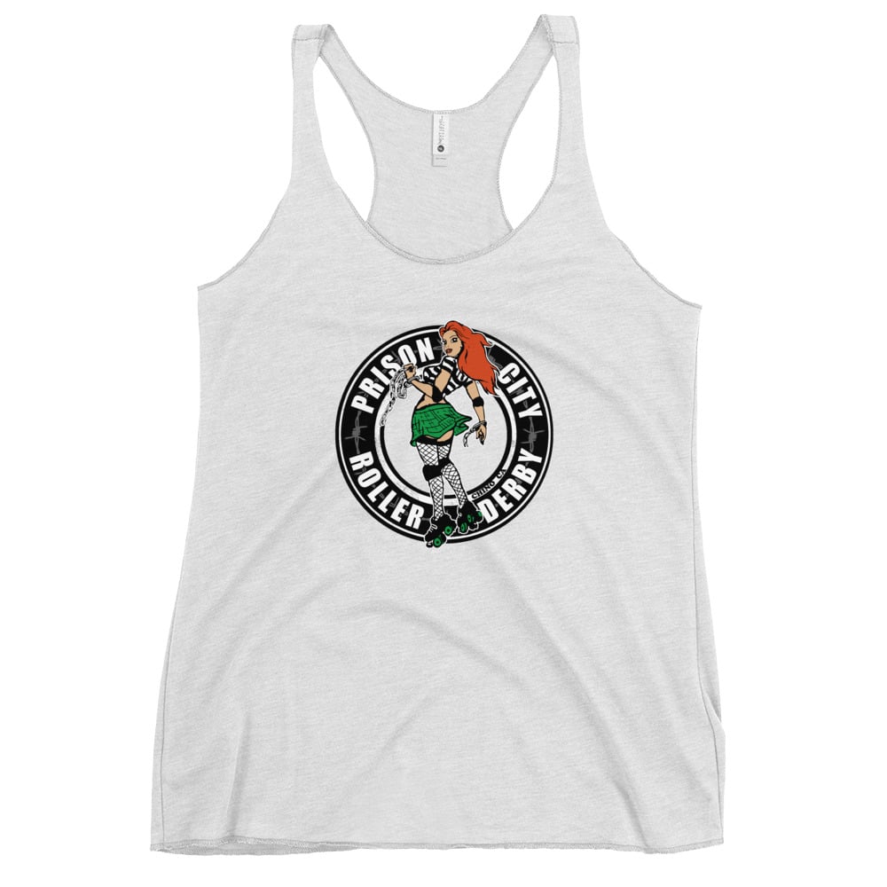 Prison City Roller Derby Women's Racerback Tank