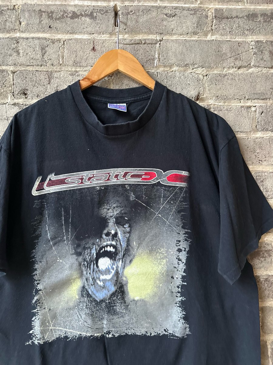Image of 1999 Vintage “STATIC-X” Single-Stitched Band Tee
