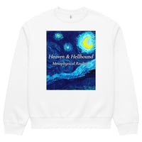 Image 3 of Dark Starry Night Oversized Heavyweight Sweatshirt