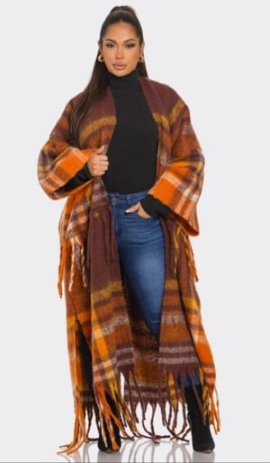 Image of Cardigan Long Sweater