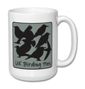 UK Birding Pins Logo Mug (Large - 15oz) Large Logo