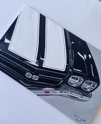“1970 Chevelle SS" Original Wood Painting