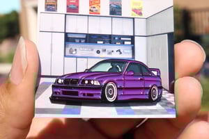 Image of KUWTB Kustoms E36 M3 Daytona Violet