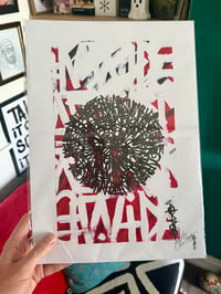 Image 3 of CIRCLE RUNE RED Print 
