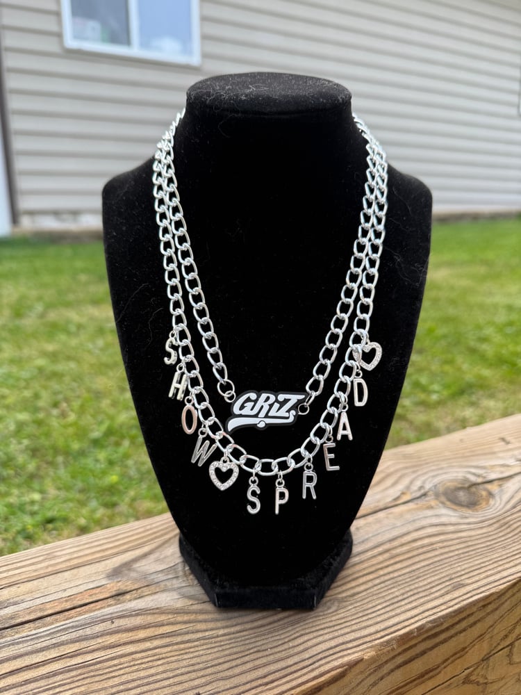 Image of GRiZ Show Love Spread Love Inspired Necklace