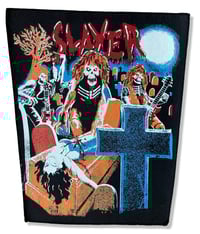 80s SLAYER - LIVE UNDEAD BACKPATCH