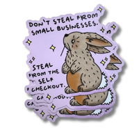 Image 2 of Steal From The Self Checkout Sticker