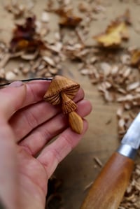 Image 6 of Parasol Mushroom Pendant Necklace 
