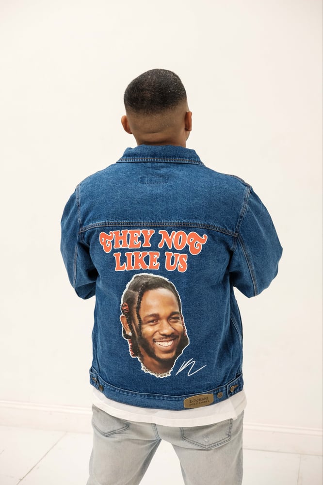 Image of They Not Like Us Denim Jacket