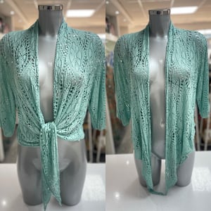 Image of Crochet Floral Pattern Viscose Shurg