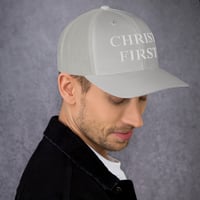 Image 1 of Christ First Trucker Cap