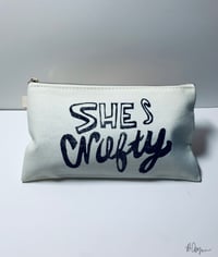 Image 2 of ‘She’s Crafty’ Zipper Pouch