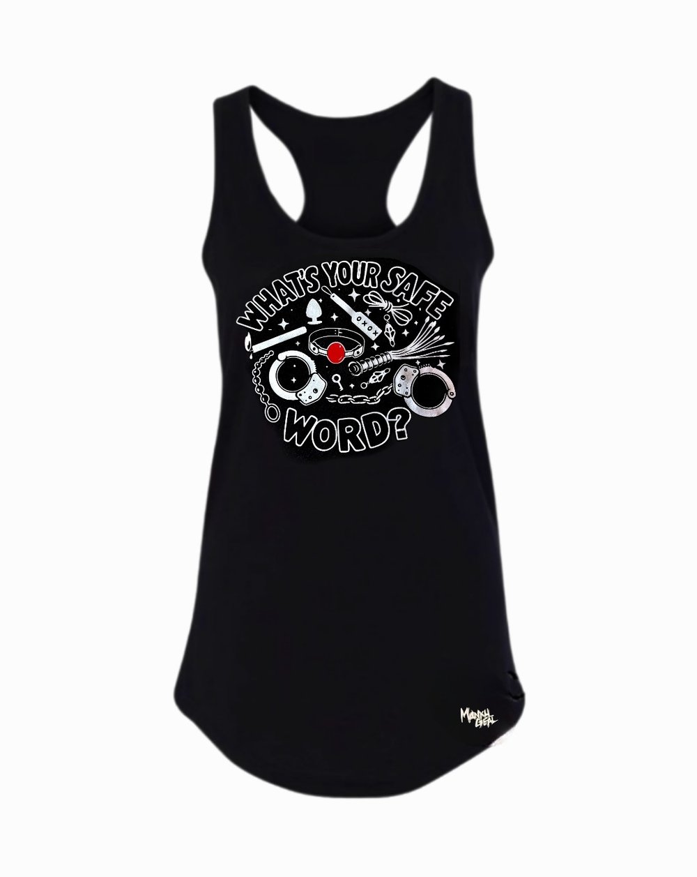 Safe Word Racerback Tank Top