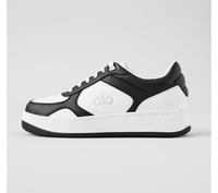 Black and white shoes 