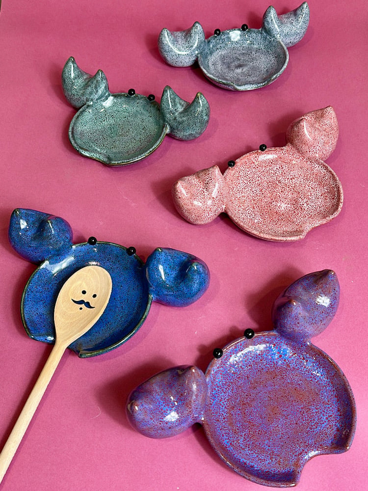 Image of Crab Utensil Rests