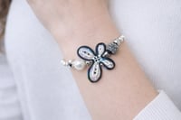 Image 2 of Black Iridescent Butterfly 