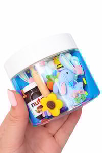 Image 2 of Easter Bunny Blue Play Dough Jars