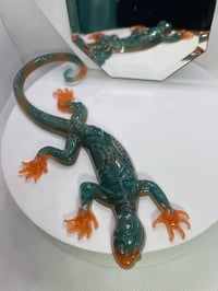 Image 6 of Handcrafted Resin Lizard
