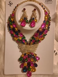 Image 2 of RICH ROYALTY NECKLACE SET