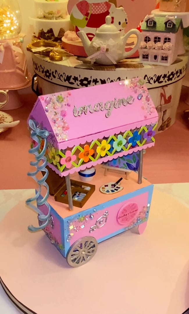 Mini Macaron Cart-Customizable