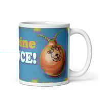 Image 3 of CAFFEINE BOUNCE - ARTbyJEN Retro Mug - FREE POSTAGE
