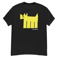 Classic Yellow Dog Black Tee Adults