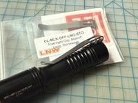 Titanium Deep Carry Clip for MDC Flashlight