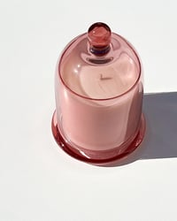 Image 1 of PINK CLOCHE CANDLE