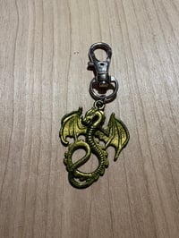 Forest Dragon Keychain 