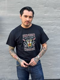 Image 1 of Panther tee black