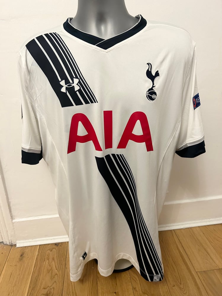 Image of Tottenham Hotspur “SON 7” 2015/16 Home Shirt + Europa patches (XL)