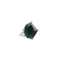 Image 2 of Elicit - Moss Agate + CZ