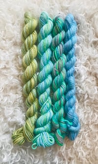 Image 1 of Hand Dyed Alpaca Yarn Packs