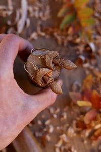 Image 5 of Autumn Mushroom earrings 