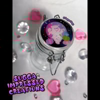 Spooky Cheer Bear Mini Glass Stash 