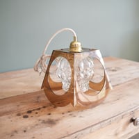 Image 2 of Suspension 70's verre et plexiglas