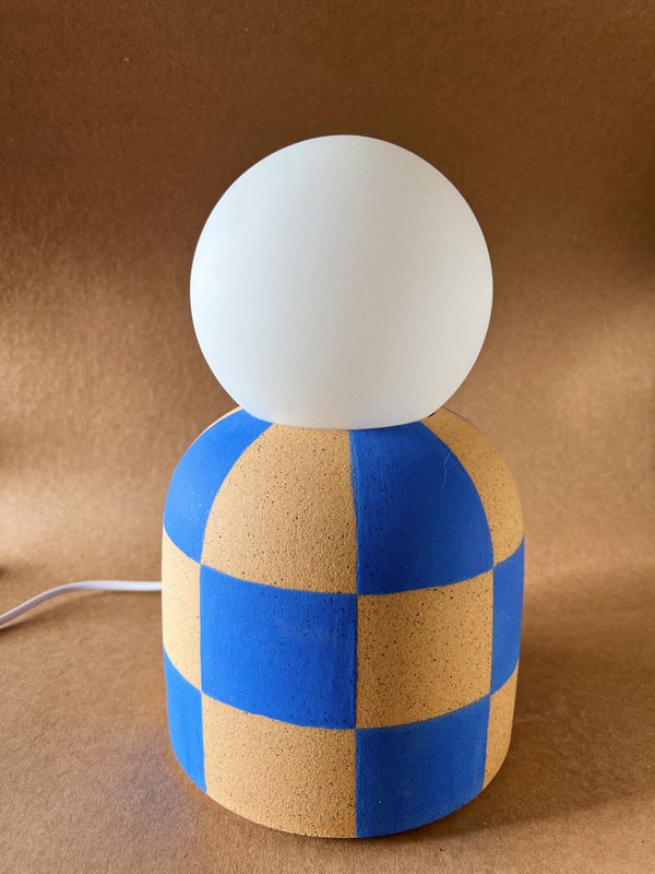 Image of Checker lamp