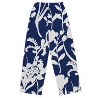 Image 2 of Royal Floral Wide-Leg Pants